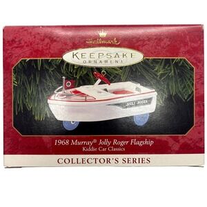 Hallmark‎ 1968 Murray Jolly Roger Flagship Kiddie Car Classics Ornament 1999